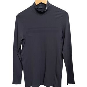 Salomon Essential Seamless‎ Warm Long Sleeve Base Layer Gray Women's Size Large